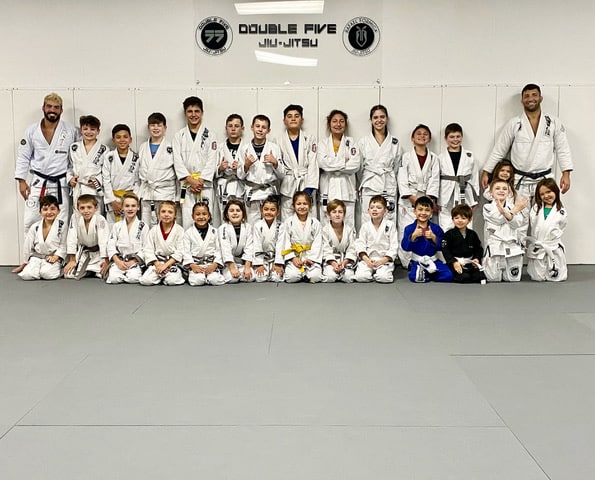 Double Five Jiu-Jitsu Rafael Formiga Academy Kids BJJ